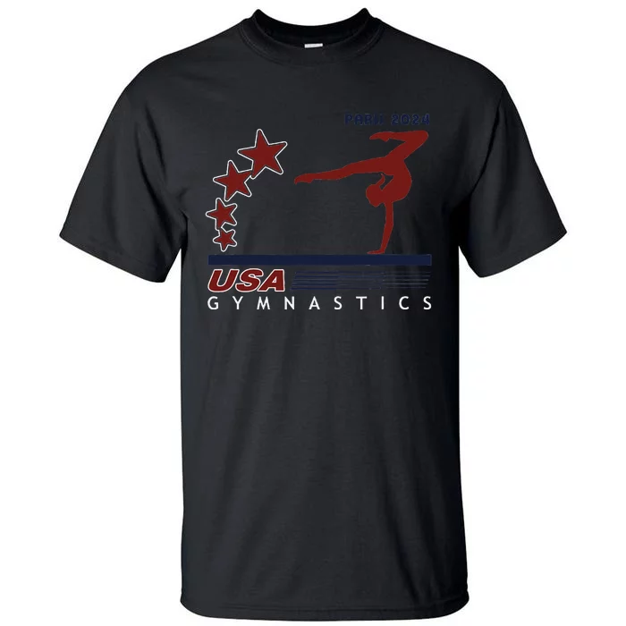 Paris 2024 T.E.A.M U.S.A Gymnastics Support Tall T-Shirt