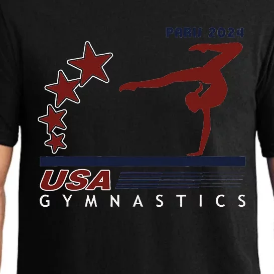 Paris 2024 T.E.A.M U.S.A Gymnastics Support Pajama Set