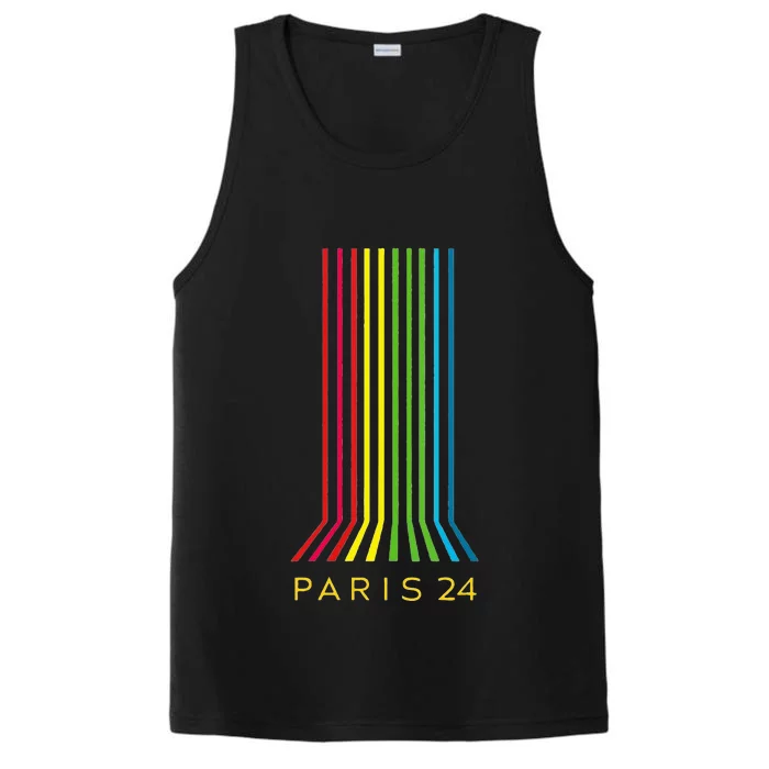 Paris 2024 Vintage Performance Tank