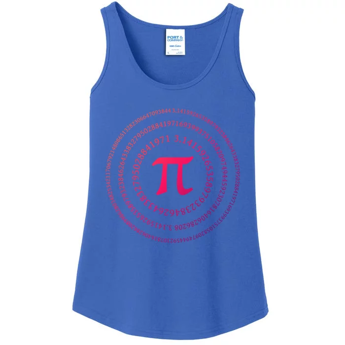 Pi 3 4 Number Symbol Pi Math Gift Ladies Essential Tank