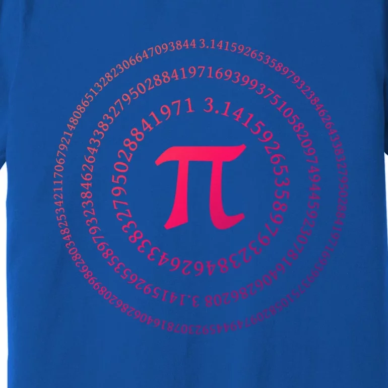 Pi 3 4 Number Symbol Pi Math Gift Premium T-Shirt