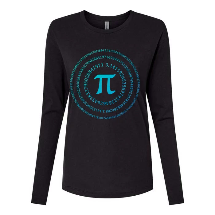 Pi 3 4 Number Symbol Pi Math Cool Gift Womens Cotton Relaxed Long Sleeve T-Shirt