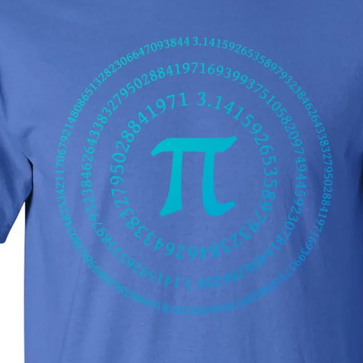 Pi 3 4 Number Symbol Pi Math Cool Gift Tall T-Shirt