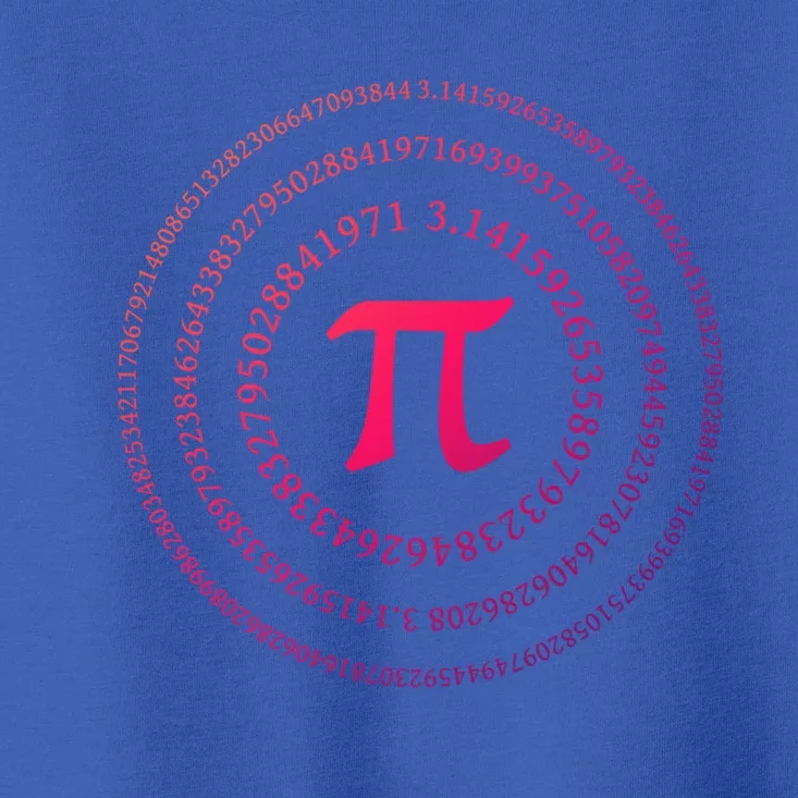 Pi 3 4 Number Symbol Pi Math Cool Gift Toddler T-Shirt