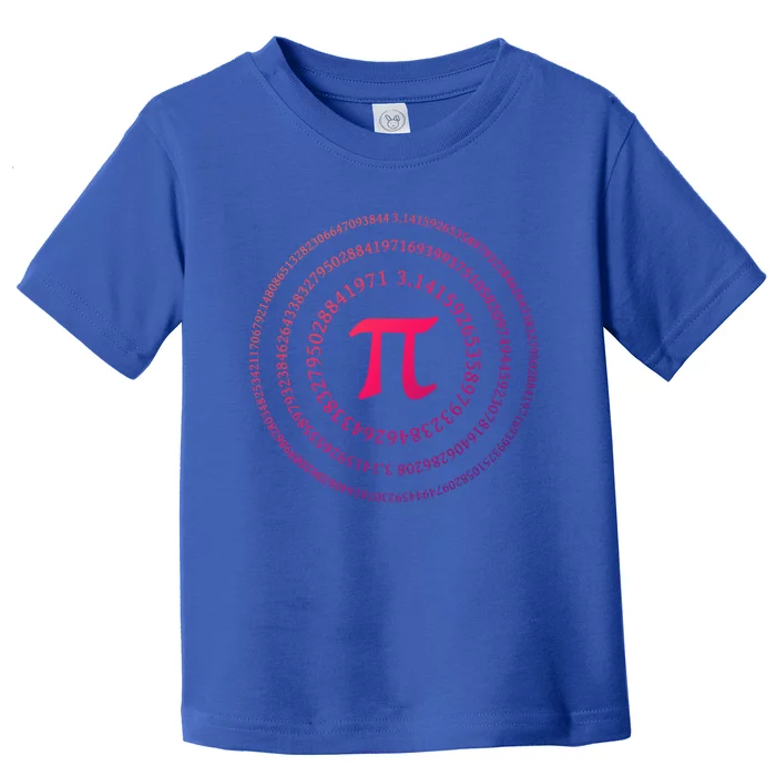 Pi 3 4 Number Symbol Pi Math Cool Gift Toddler T-Shirt