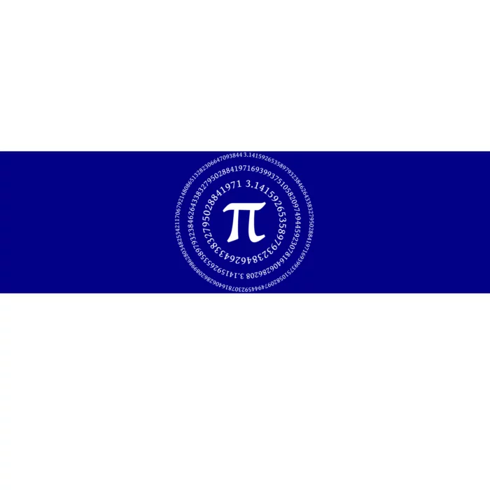 Pi 3 4 Number Symbol Pi Math Gift Bumper Sticker