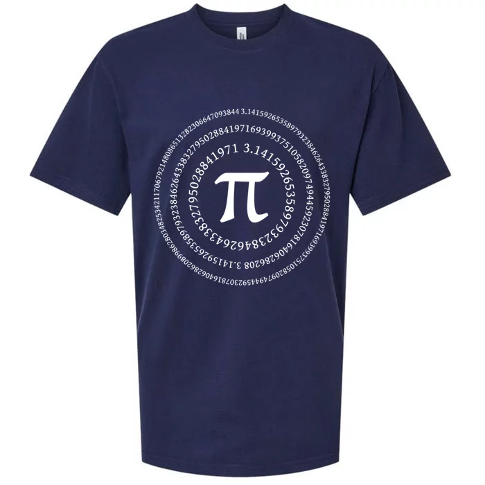 Pi 3 4 Number Symbol Pi Math Gift Sueded Cloud Jersey T-Shirt