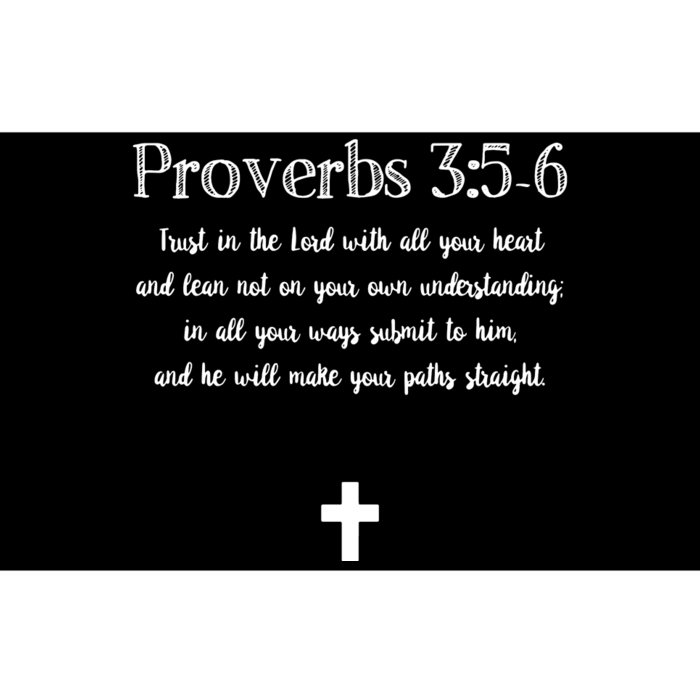 Proverbs 356 Bible Verse Scripture Christian Pullover Bumper Sticker