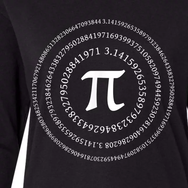 Pi 3.4 Number Symbol Pi Math Womens Cotton Relaxed Long Sleeve T-Shirt