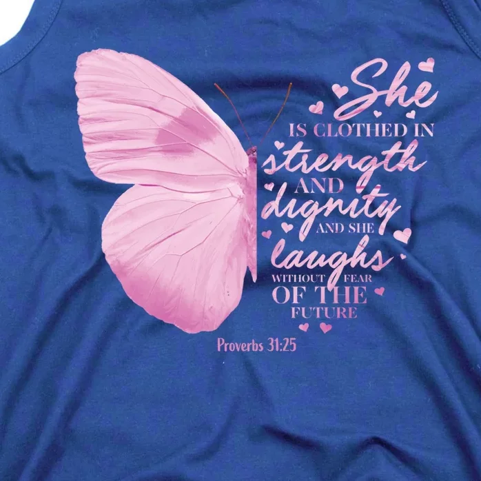 Proverbs 31 Worship Scripture Verse Gift Her Mom Great Gift Tank Top