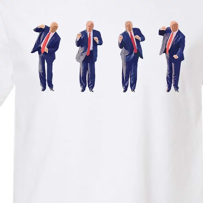 Potus 45 Dance Trump Dance Save America Trump 4547 Garment-Dyed Heavyweight T-Shirt