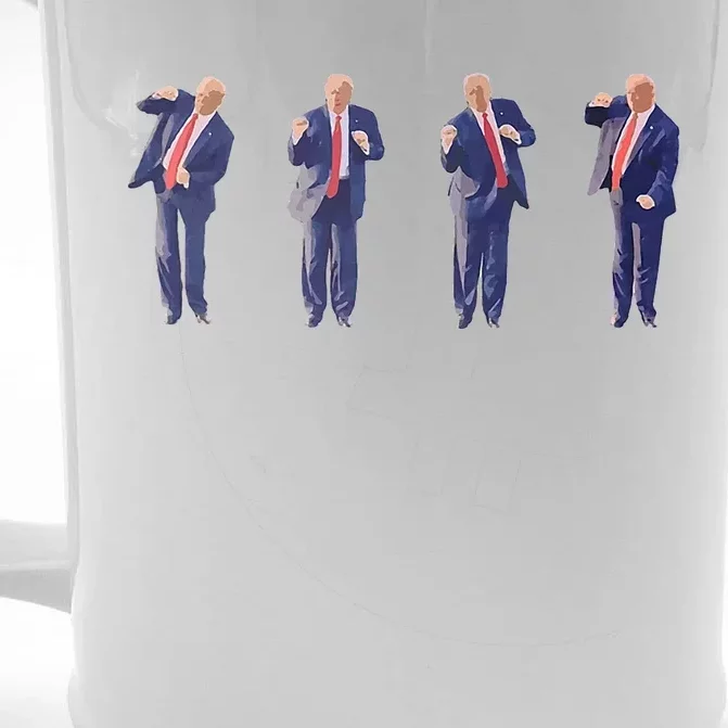 Potus 45 Dance Trump Dance Save America Trump 4547 Front & Back Beer Stein