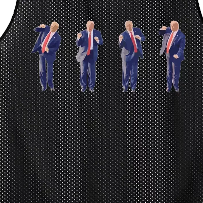 Potus 45 Dance Trump Dance Save America  Trump 45/47 Mesh Reversible Basketball Jersey Tank