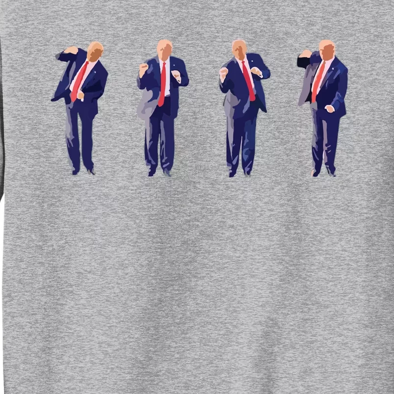 Potus 45 Dance Trump Dance Save America Trump Tall Sweatshirt