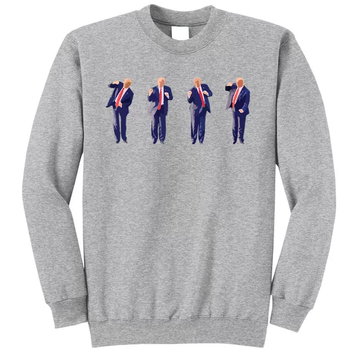 Potus 45 Dance Trump Dance Save America Trump Tall Sweatshirt