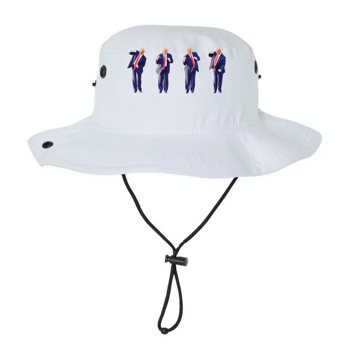 Potus 45 Dance Trump Dance Save America Trump Legacy Cool Fit Booney Bucket Hat