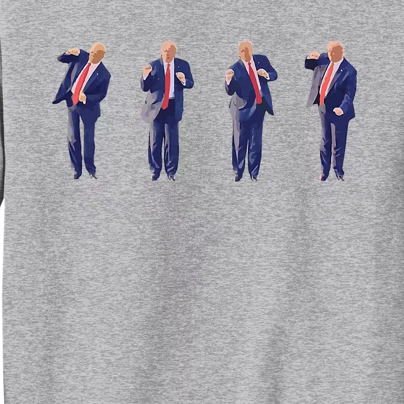 Potus 45 Dance Trump Dance Save America  Trump 4547 Tall Sweatshirt