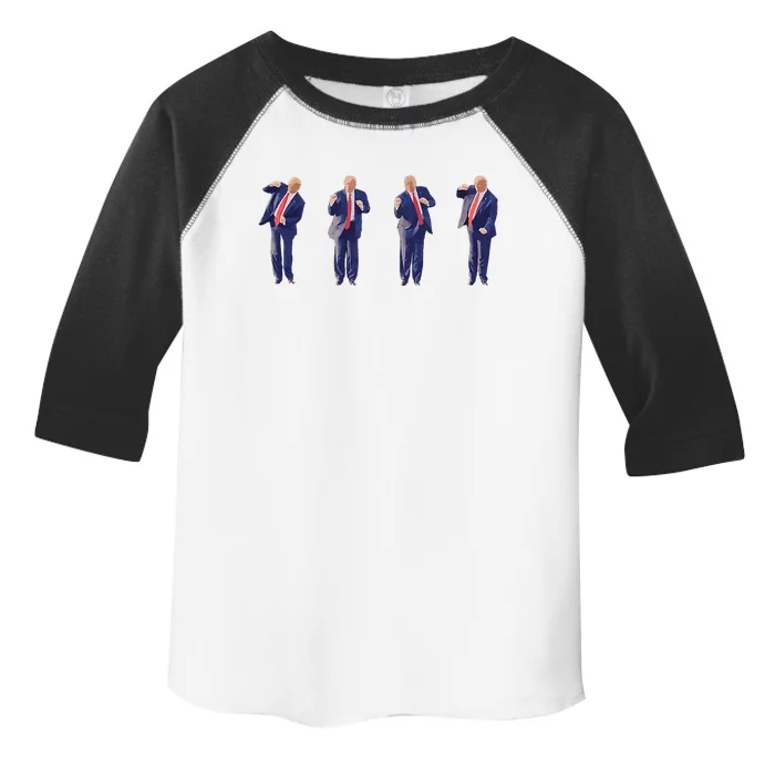 Potus 45 Dance Trump Dance Save America  Trump 4547 Toddler Fine Jersey T-Shirt