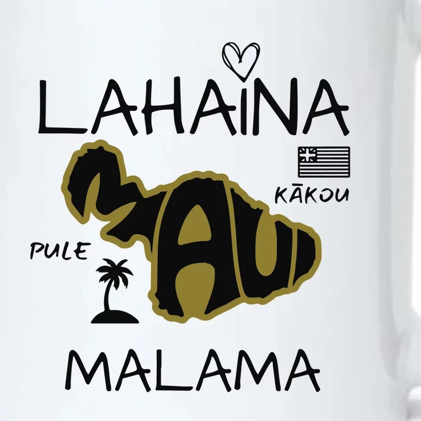 PRAY 4 LAHAINA Malama Maui Strong Black Color Changing Mug