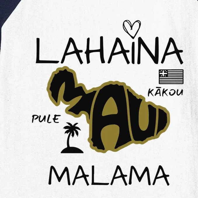 PRAY 4 LAHAINA Malama Maui Strong Baseball Sleeve Shirt