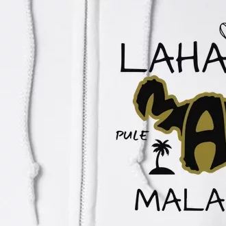 PRAY 4 LAHAINA Malama Maui Strong Full Zip Hoodie