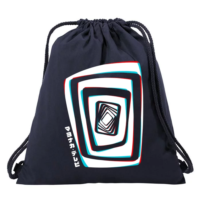 Persona 4 Midnight Channel Drawstring Bag