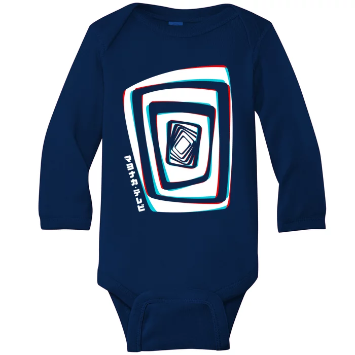 Persona 4 Midnight Channel Baby Long Sleeve Bodysuit