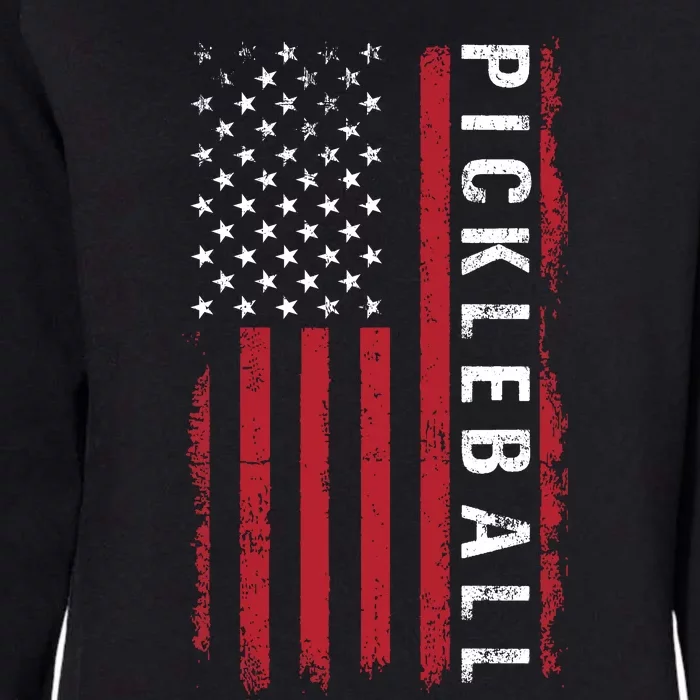 Pickleball 4th Of July Womens California Wash Sweatshirt