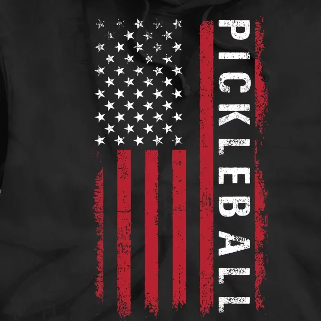 Pickleball 4th Of July Tie Dye Hoodie