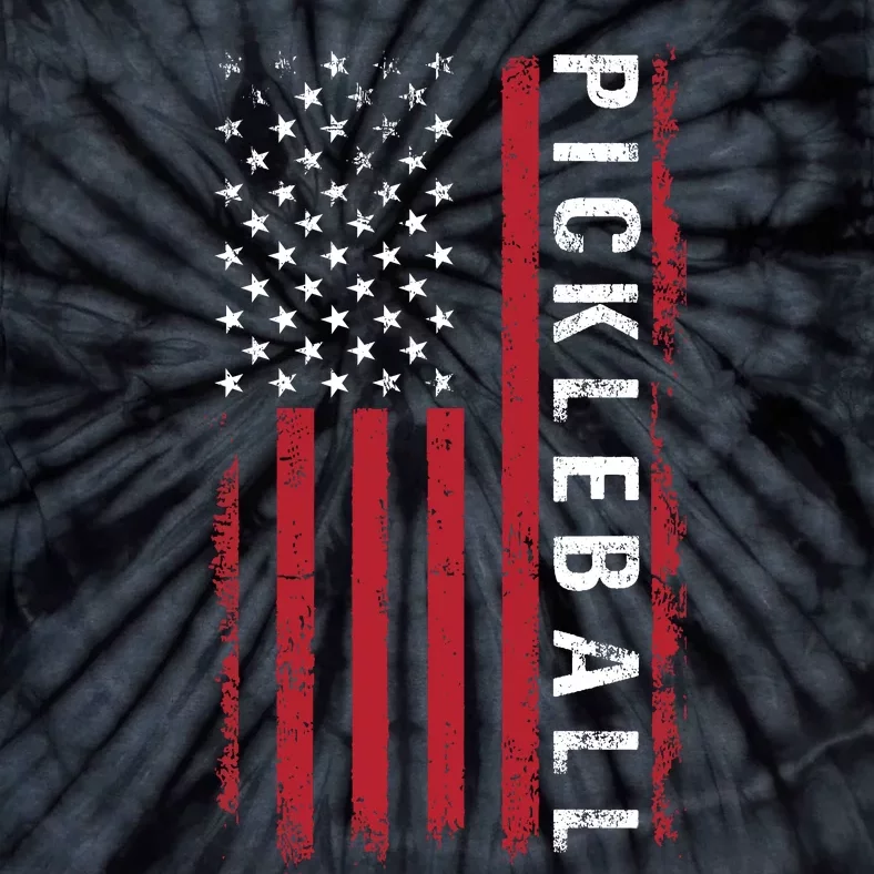 Pickleball 4th Of July Tie-Dye T-Shirt