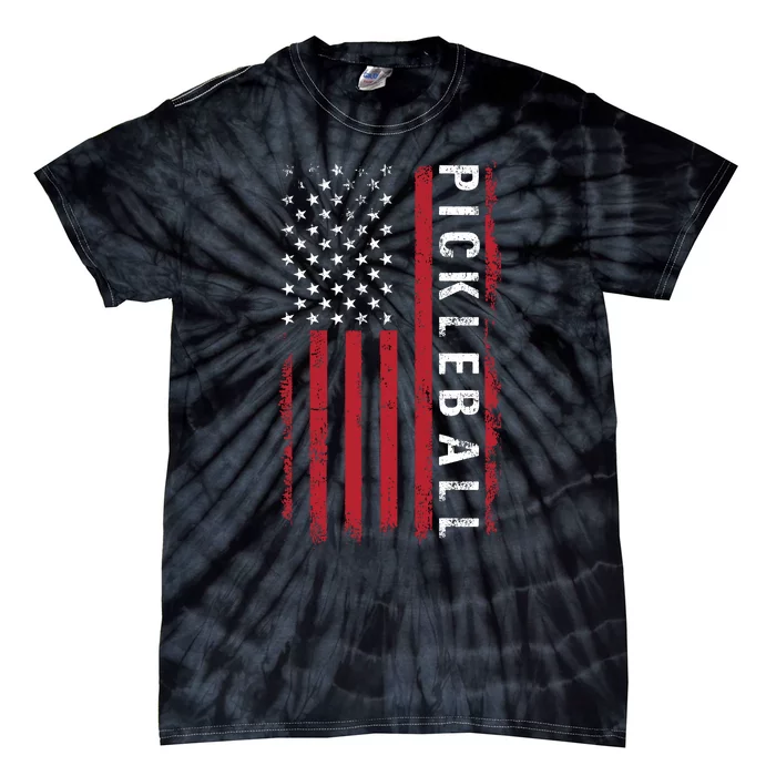 Pickleball 4th Of July Tie-Dye T-Shirt