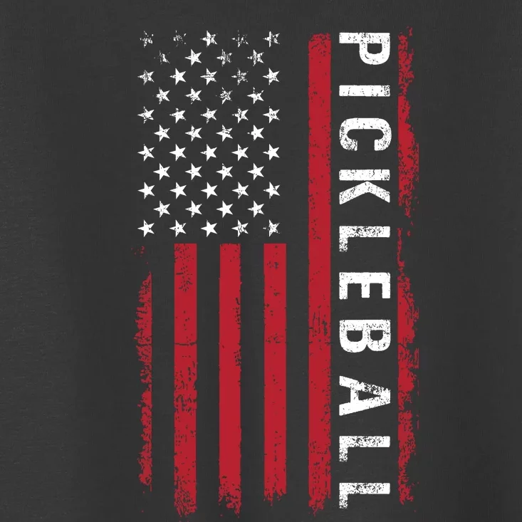 Pickleball 4th Of July Toddler T-Shirt