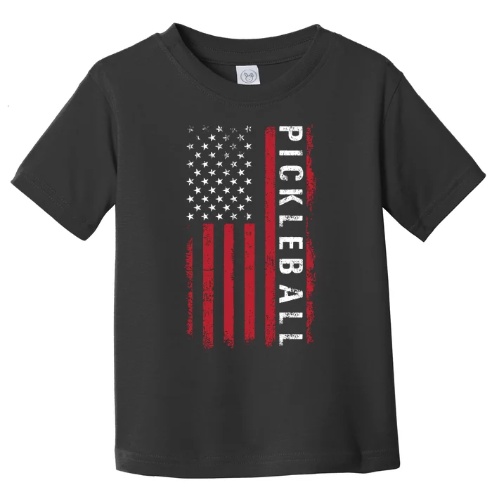 Pickleball 4th Of July Toddler T-Shirt