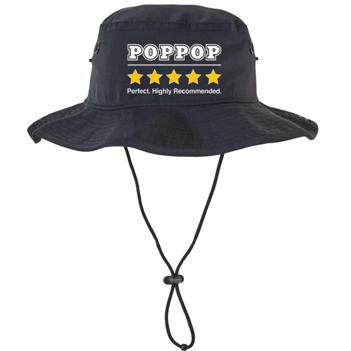 Poppop 5 Stars Perfect Funny Gifts For Poppop Fathers Day Legacy Cool Fit Booney Bucket Hat