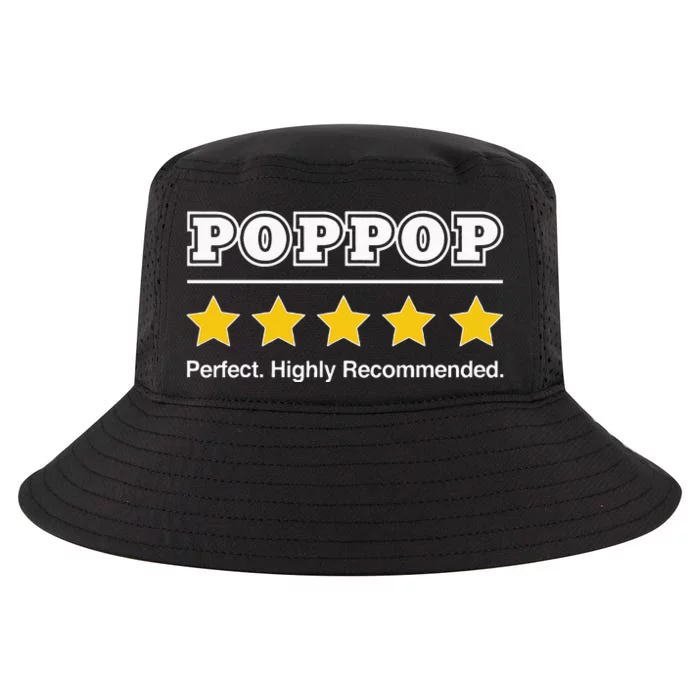 Poppop 5 Stars Perfect Funny Gifts For Poppop Fathers Day Cool Comfort Performance Bucket Hat