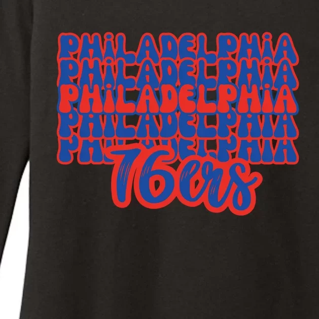 Philadelphia 76ers Game Day Basketball Womens CVC Long Sleeve Shirt