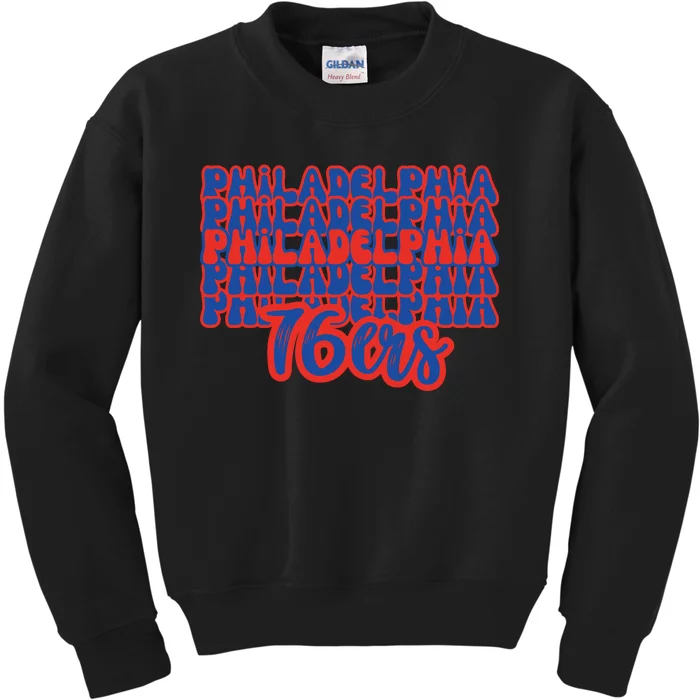 Philadelphia 76ers Game Day Basketball Kids Sweatshirt