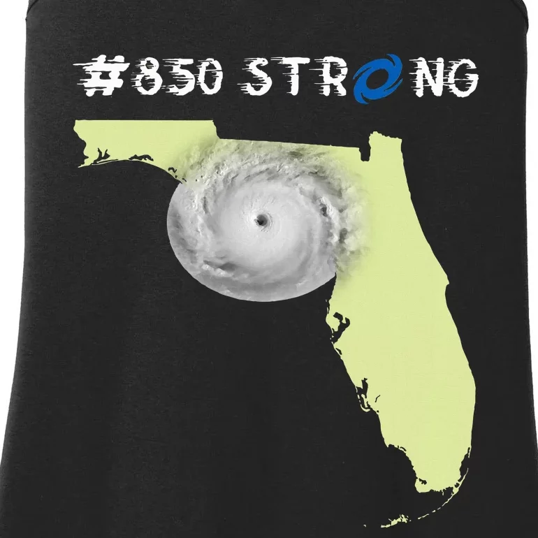 Premium 850 Strong Hurricane Florida Storm Ladies Essential Tank