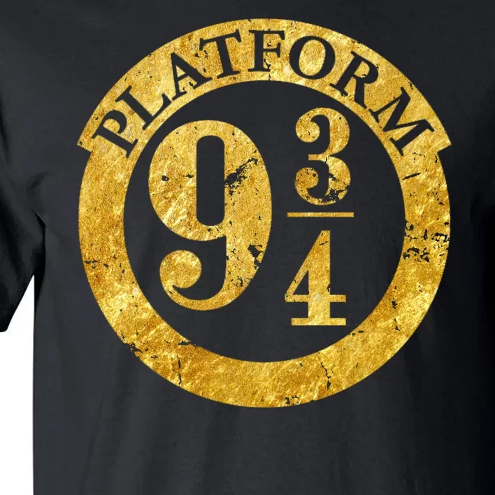 Platform 9 34 Golden Logo Tall T-Shirt