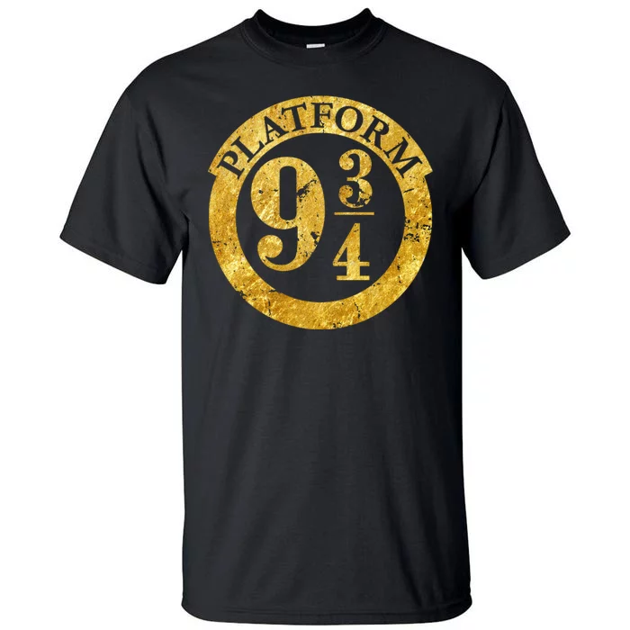 Platform 9 34 Golden Logo Tall T-Shirt