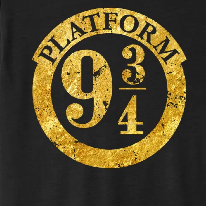 Platform 9 34 Golden Logo ChromaSoft Performance T-Shirt