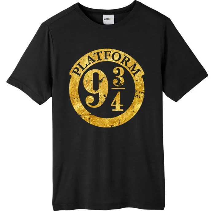 Platform 9 34 Golden Logo ChromaSoft Performance T-Shirt