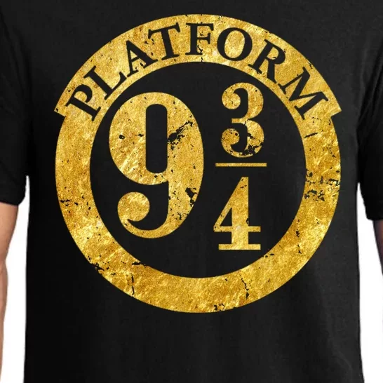 Platform 9 34 Golden Logo Pajama Set