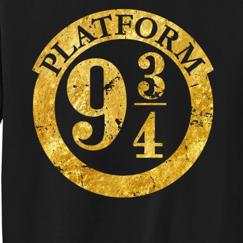 Platform 9 34 Golden Logo Tall Sweatshirt