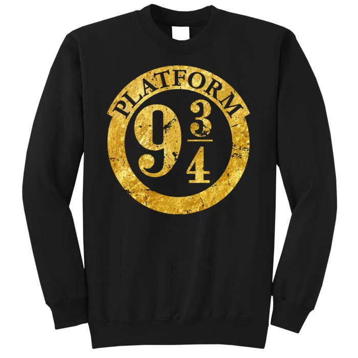 Platform 9 34 Golden Logo Tall Sweatshirt