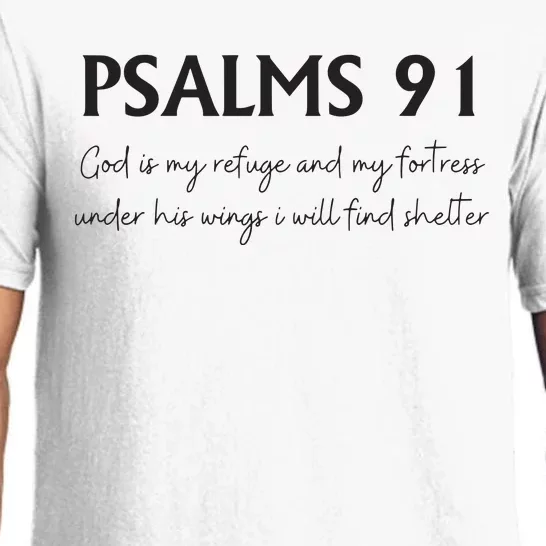 Psalms 91 Bible Verse Pajama Set