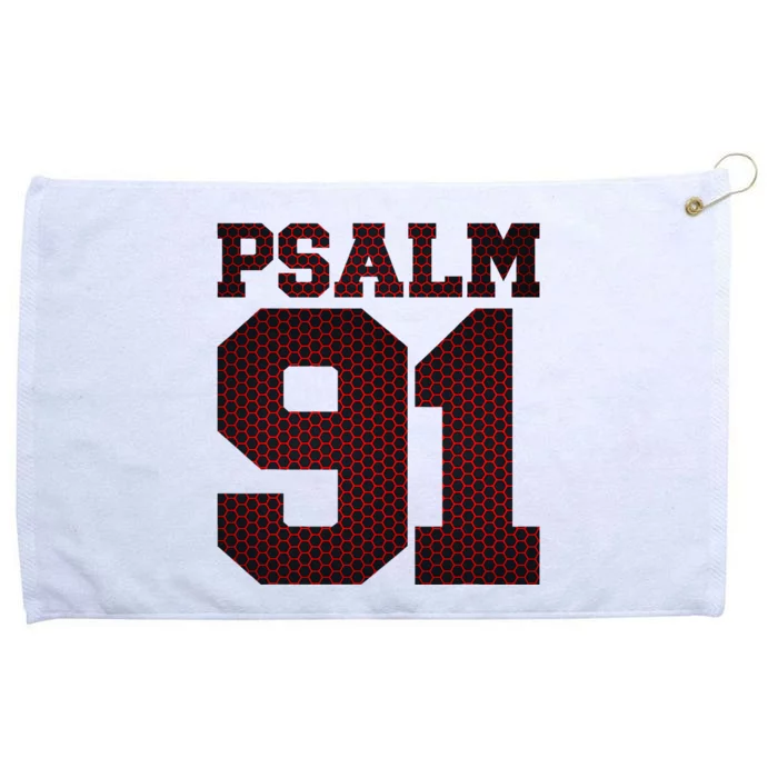 Psalm 91 Grommeted Golf Towel