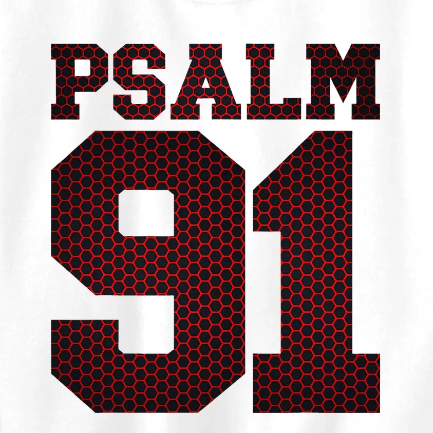 Psalm 91 Kids Sweatshirt