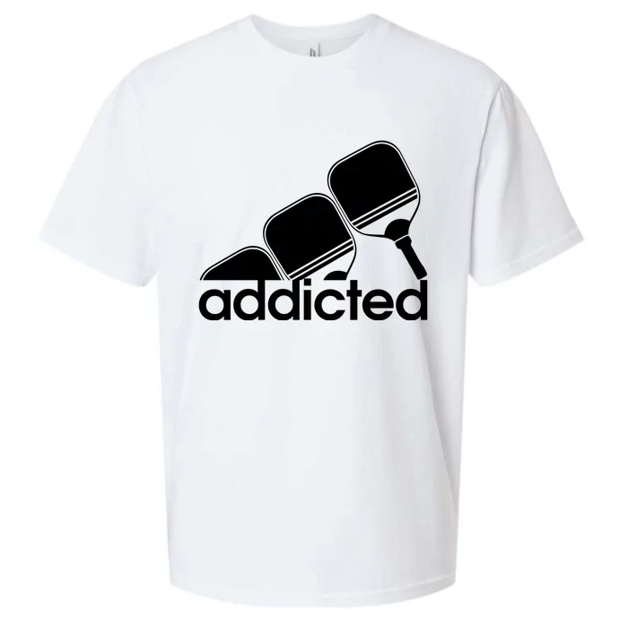 PICKLEBALL ADDICTED 2 Sueded Cloud Jersey T-Shirt