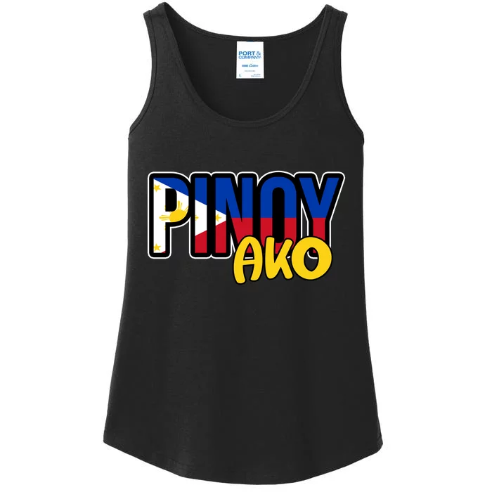 Pinoy Ako Ladies Essential Tank